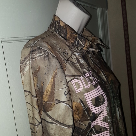 Duck Dynasty RealTree Xtra 1/4 Zip Jacket Sz L - Picture 5 of 8